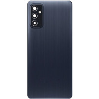Задняя крышка для Samsung M526 Galaxy M52 5G, серая со стеклом камеры