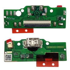 Шлейф Samsung T290 Galaxy Tab A8 2019 Wi-Fi, конектора зарядки, мікрофона, з компонентами