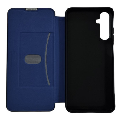 Чехол-книга Кожаный Belora Samsung A05s, Midnight Blue