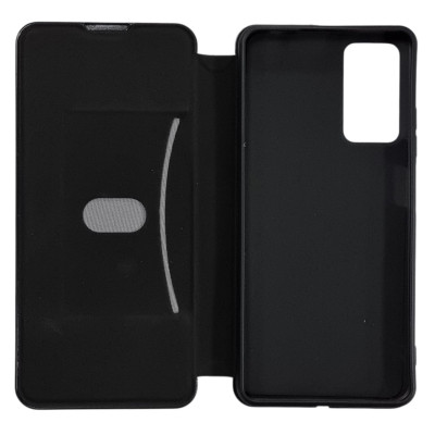 Чехол-книга Кожаный Belora Motorola Moto G06, черный