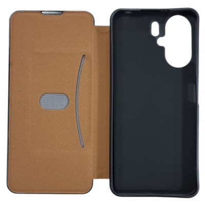 Чехол-книга Кожаный Belora Xiaomi Redmi 13C /Poco C65, Brown