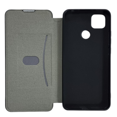 Чехол-книга Кожаный Belora Xiaomi Redmi 9C /Redmi 10A, Gray