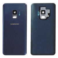 Задня кришка корпуси для Samsung G960F Galaxy S9, синя з склом камери