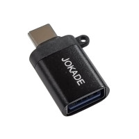 Переходник OTG USB to Type-C Jokade JC019 HUIKE, черный