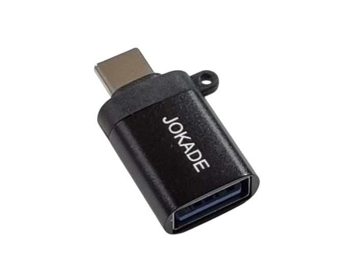 Переходник OTG USB to Type-C Jokade JC019 HUIKE, черный