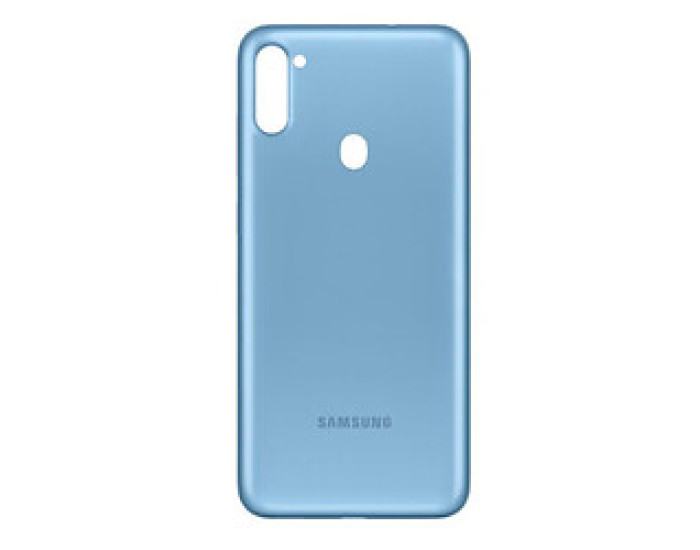 Задняя панель корпуса для Samsung A115 Galaxy A11 /M11 M115, Light blue