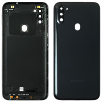 Задняя панель корпуса для Samsung A115 Galaxy A11 /M11 M115, Black