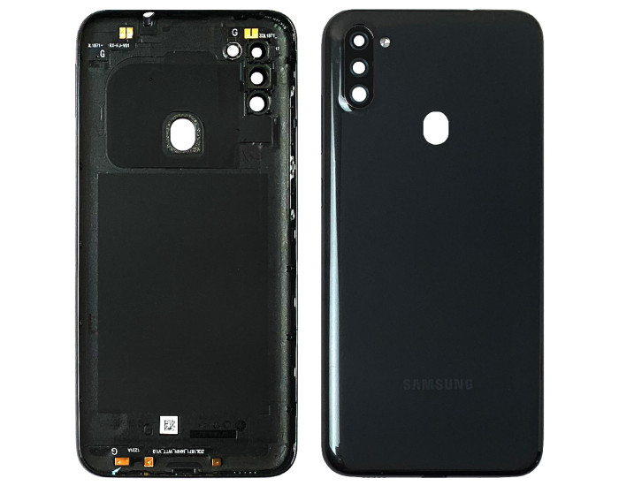 Задняя панель корпуса для Samsung A115 Galaxy A11 /M11 M115, Black