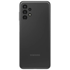 Задняя панель корпуса для Samsung A135/A137 Galaxy A13, черная со стеклом камеры