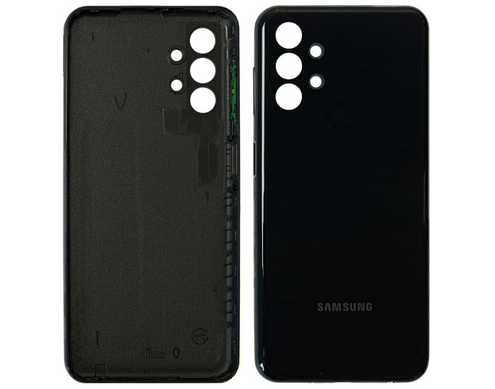 Задняя панель корпуса для Samsung A135/A137 Galaxy A13, черная оригинал 