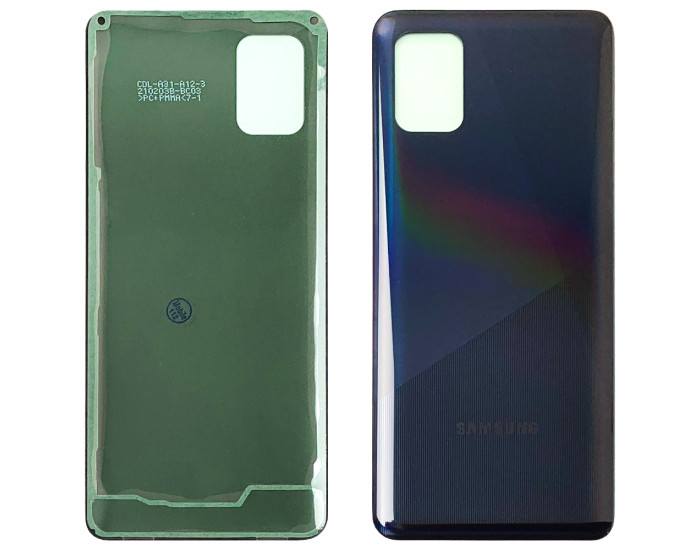 Задняя панель корпуса для Samsung A315F Galaxy A31 - 2020, черная