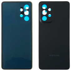 Задняя панель корпуса для Samsung A336B Galaxy A33 5G, черная оригинал