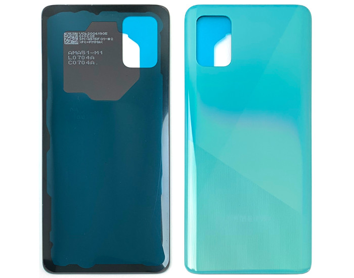 Задняя панель корпуса для Samsung A515F Galaxy A51 - 2020, зеленая, оригинал
