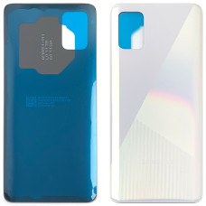 Задняя панель корпуса для Samsung A515F Galaxy A51 - 2020, белая, оригинал