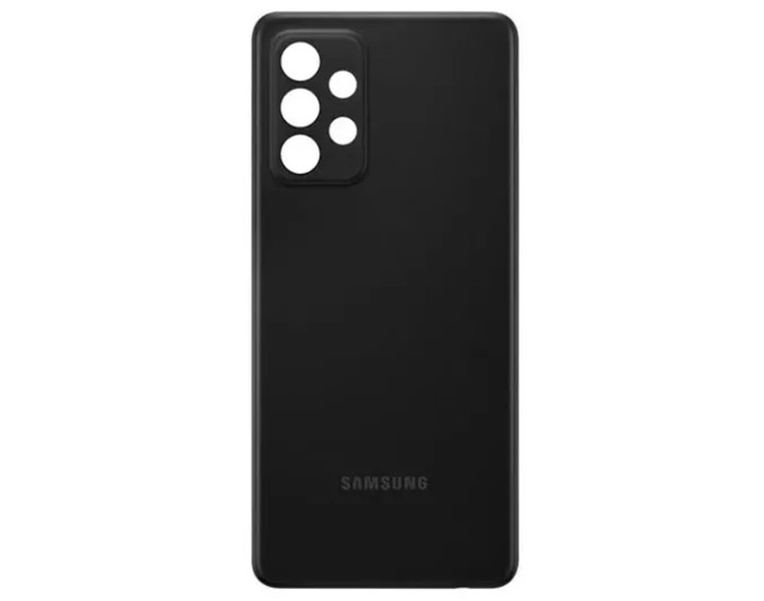 Задняя панель корпуса для Samsung A525F /A526 /A528 Galaxy A52, черная оригинал
