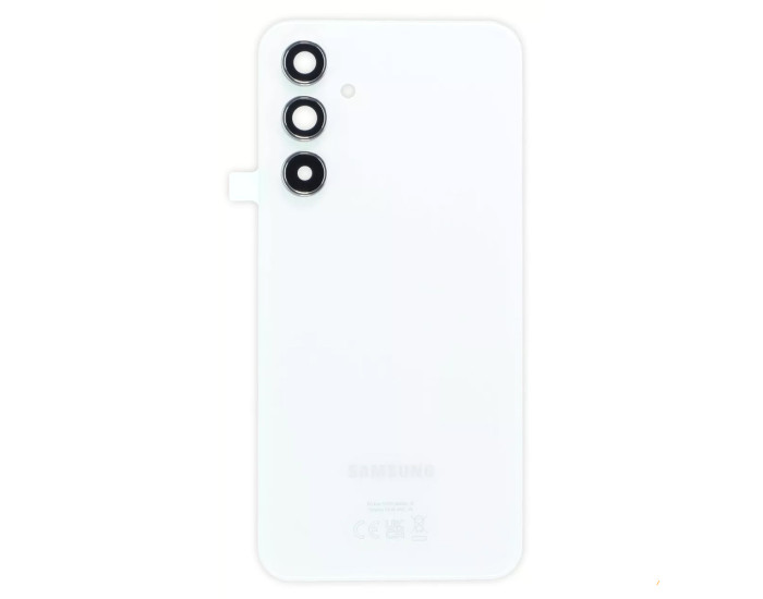 Задняя панель корпуса для Samsung A546 Galaxy A54, белая со стеклом камеры, оригинал