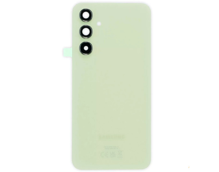 Задняя панель корпуса для Samsung A546 Galaxy A54, зеленая/lime со стеклом камеры, оригинал