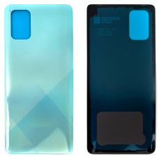 Задняя панель корпуса для Samsung A715F Galaxy A71 - 2020, голубая, оригинал