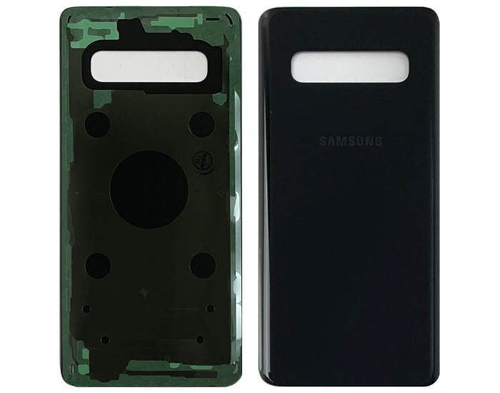 Задняя панель корпуса для Samsung G973 Galaxy S10, черная, оригинал