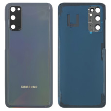 Задняя панель корпуса для Samsung G980 Galaxy S20, со стеклом камеры, Cosmic Grey