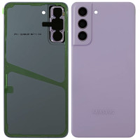 Задня панель корпуси для Samsung G990B Galaxy S21 FE 5G, Lavander з склом камери