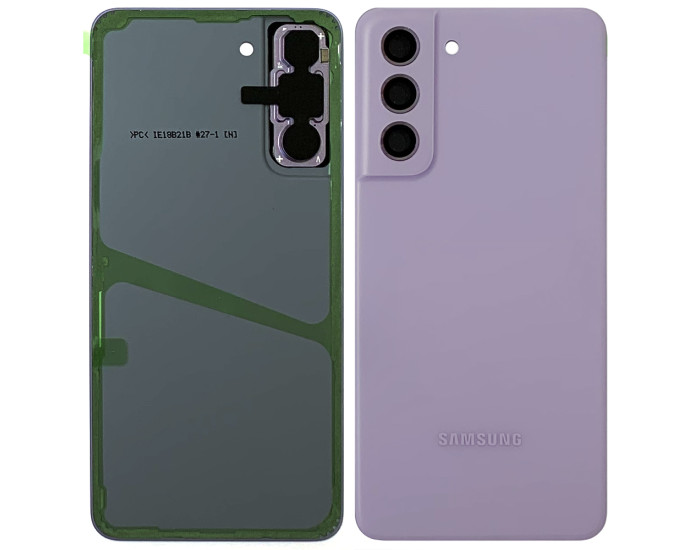 Задня панель корпуси для Samsung G990B Galaxy S21 FE 5G, Lavander з склом камери