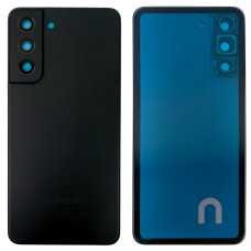 Задняя панель корпуса для Samsung G990 Galaxy S21 FE 5G, Graphite со стеклом камеры, оригинал