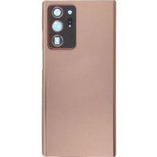 Задняя панель корпуса для Samsung N985F Galaxy Note 20 Ultra, золотистый со стеклом камеры, Mystic Bronze