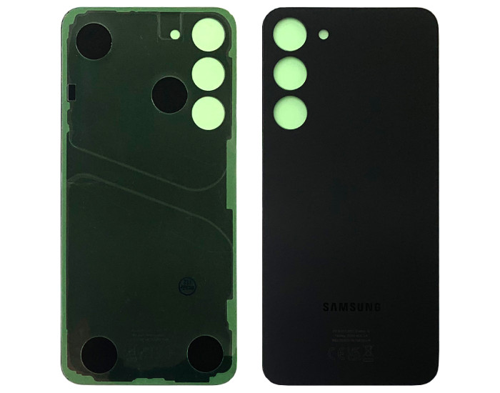 Задня панель корпуси для Samsung S23 Plus 5G Black, оригінал