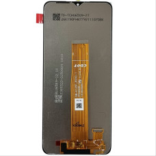 Дисплей с сенсорным экраном (модуль) Samsung A02 A022 /M02 M022 /A12 A125 /A127, черный, оригинал