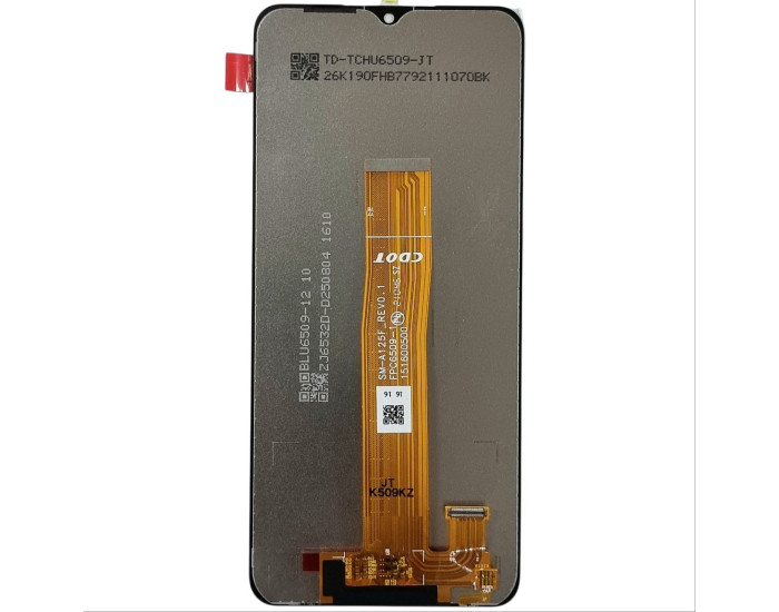 Дисплей с сенсорным экраном (модуль) Samsung A02 A022 /M02 M022 /A12 A125 /A127, черный, оригинал