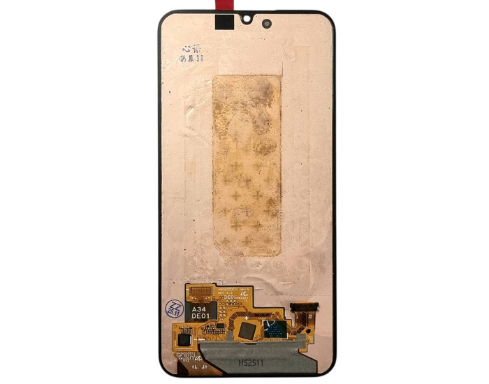Дисплей с сенсорным экраном (модуль) Samsung A346 Galaxy A34 5G, черный, оригинал, сервисная упаковка GH82-31201A 