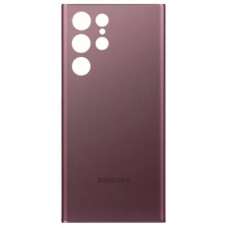Задняя панель корпуса для Samsung S908B Galaxy S22 Ultra 5G, Burgundy Red оригинал
