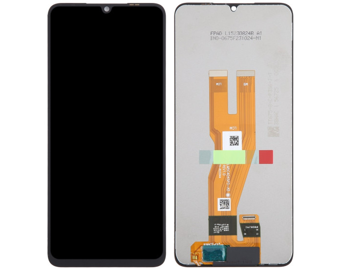 Дисплей з сенсорним екраном (модуль) Samsung A055 Galaxy A05 чорний, переклеювання