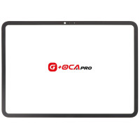 Стекло фронтальное с OCA-пленкой iPad Pro 11 2024, черное оригинал G+OCA PRo