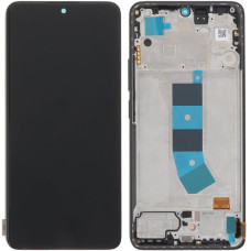 Дисплей с сенсорным экраном (модуль) Xiaomi Redmi Note 13 4G, черный с рамкой, оригинал