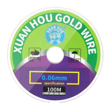 Струна для снятие тачскринов Xuan Hou, 0.06мм, 100м, золотистая