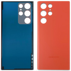 Задняя панель корпуса для Samsung S908B Galaxy S22 Ultra 5G, Orang Cooper оригинал