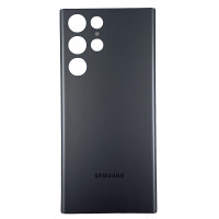 Задняя панель корпуса для Samsung S908B Galaxy S22 Ultra 5G, Phantom Black оригинал