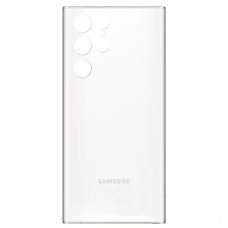 Задняя панель корпуса для Samsung S908B Galaxy S22 Ultra 5G, White оригинал