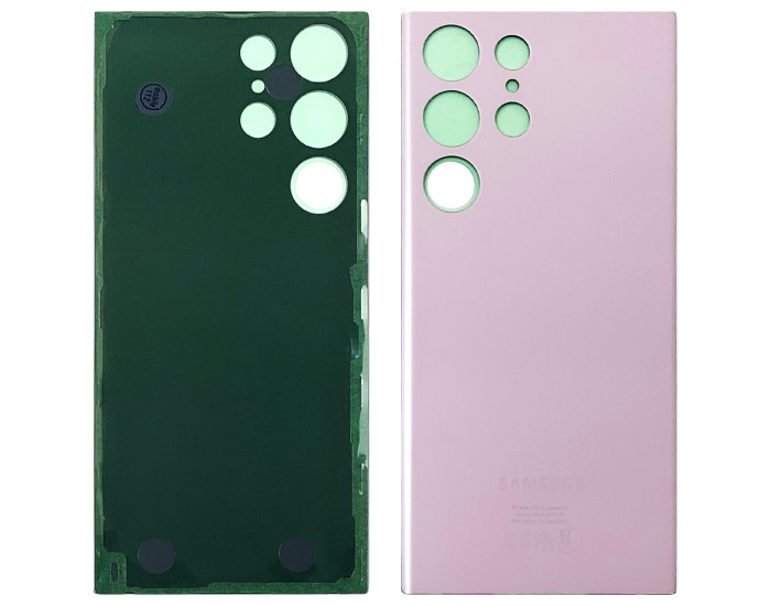Задняя панель корпуса для Samsung S918B Galaxy S23 Ultra, Lavender оригинал