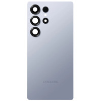 Задня панель корпуси для Samsung S938 Galaxy S25 Ultra, Titanium Silver Blue з склом камери, оригінал