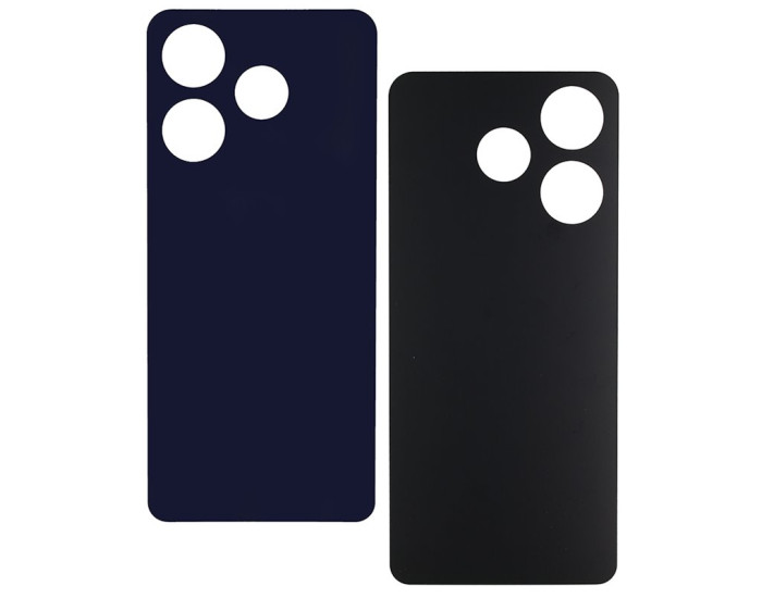 Задняя кришка для Tecno Spark 10 pro (K17) синяя, Starry Black