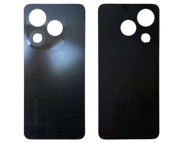 Задняя кришка для Tecno Spark 20C (BG7n), Gravity Black 