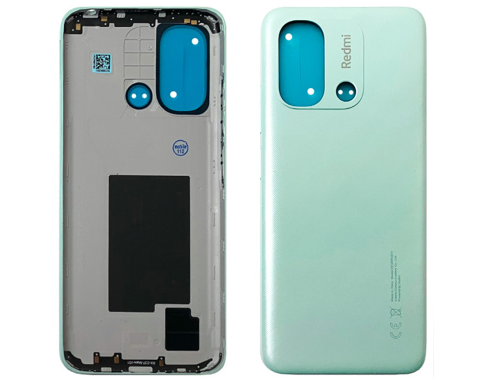 Задняя крышка корпуса для Xiaomi Redmi 12C, Mint Green оригинал