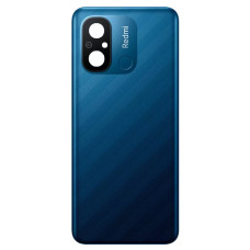 Задняя крышка корпуса для Xiaomi Redmi 12C, со стеклом камеры, Ocean Blue