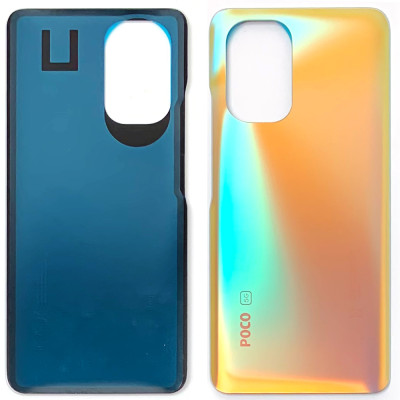 Задня кришка для Xiaomi Poco F3 /Redmi K40, Gold/Bronze