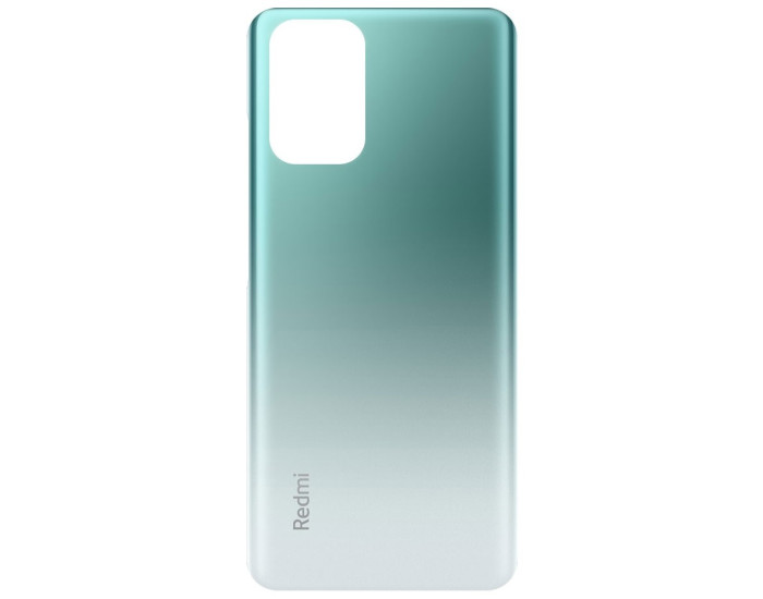 Задняя крышка для Xiaomi Redmi Note 10 4G /Redmi Note 10S (Зеленая / Lake Green) 