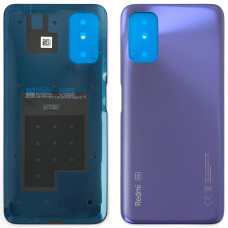 Задняя крышка для Xiaomi Redmi Note 10 5G, (Фиолетовая / Nighttime Blue)