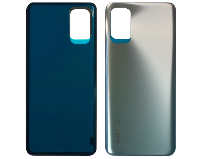 Задняя крышка для Xiaomi Redmi Note 10 5G, (Серебро / Chrome Silver)